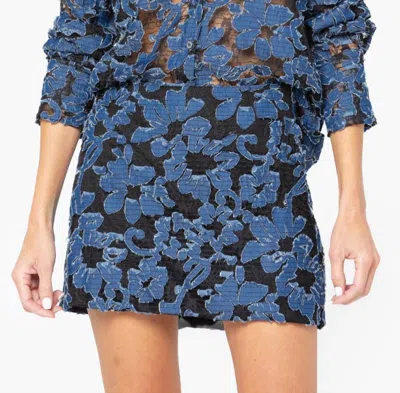 Jbq Adrienne Skirt In Blue
