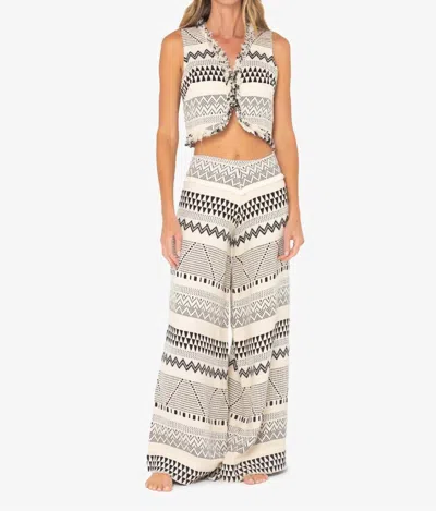 Jbq Alder Pant In Black/sand In Multi