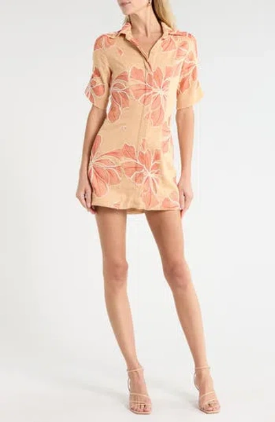 Jbq Ameli Shirtdress In Orange
