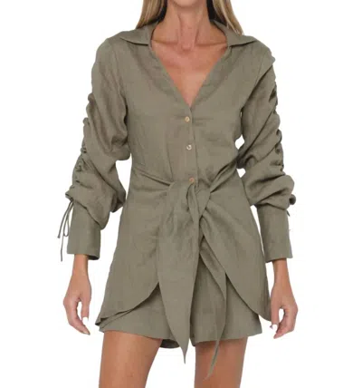Jbq Andi Shorts In Vineyard In Green