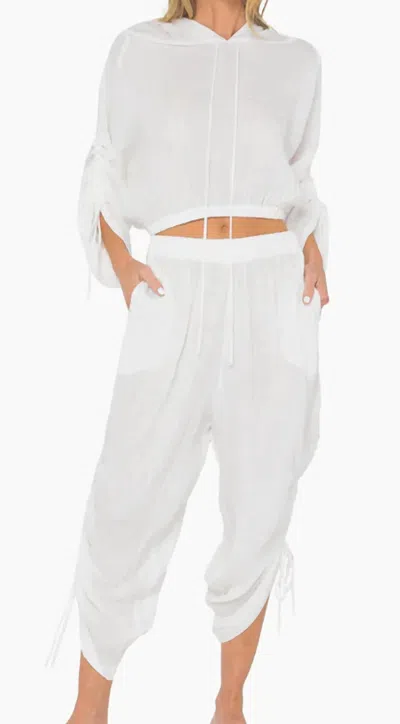 JBQ BAMBOO SWEAT IN WHITE