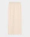 Jbq Brianna Layered Midi Skirt In Pink
