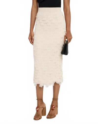 Jbq Brianna Skirt In Bone In White