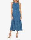 Jbq Brynn Midi Dress In Denim In Blue