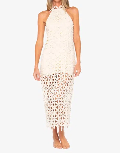 Jbq Cali Dress In Natural In White