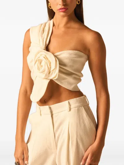 Jbq Camelia Top In Brown