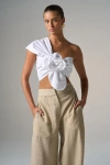 Jbq Camelia Top In White
