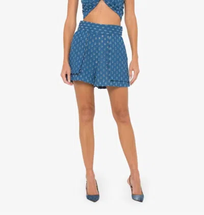 Jbq Carolina Top In Denim In Blue