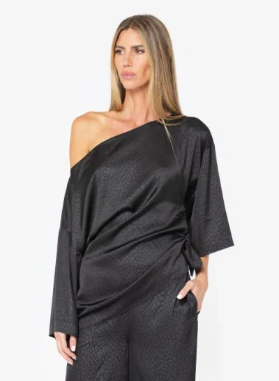 Jbq Cataleya Top In Black