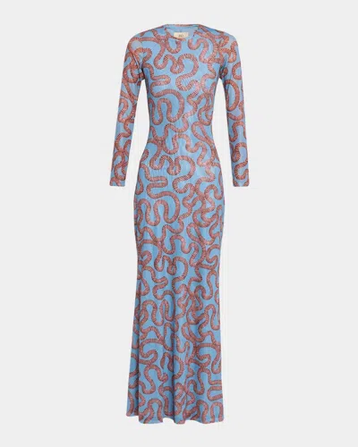 Jbq Christie Maxi Dress In Multi