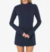 Jbq Clark Mini Dress In Navy Blue In Blue