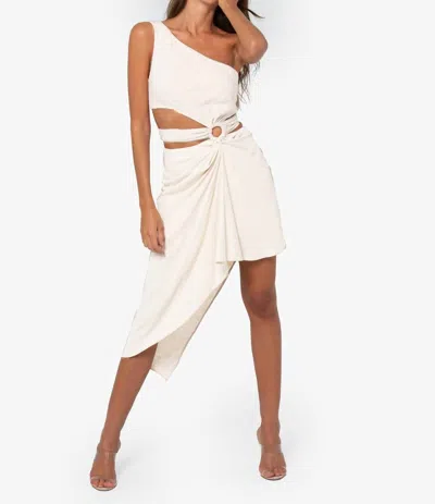 Jbq Corey Dress In Off White