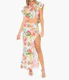 Jbq Emilia Maxi Skirt In Multi Floral In Multi