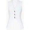 Jbq Fia Vest In White
