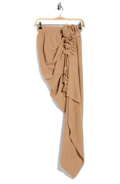 Jbq Genesis Maxi Skirt In Brown