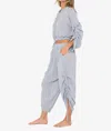 Jbq Grayson Lounger Pants In Dusty Blue In Blue