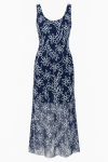 Jbq India Maxi Dress In Blue