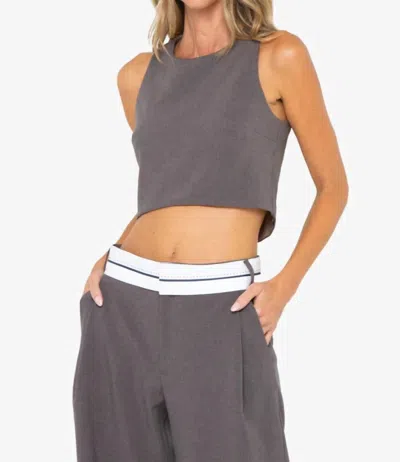 JBQ ISADORA TOP IN SLATE