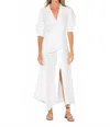 Jbq Lydia Maxi Dress In Ecru In White