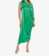 Jbq Mariah Midi Dress In Emerald In Green