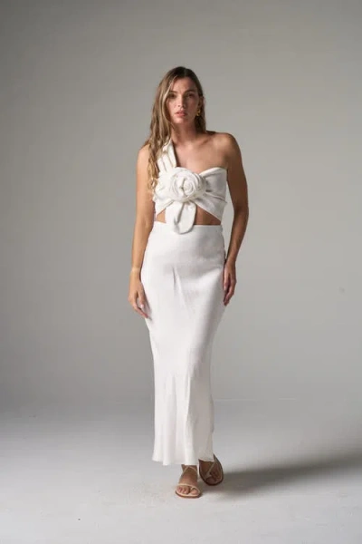 Jbq Meadow Skirt In White