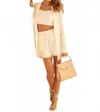 Jbq Mika Jacket In Off White In White