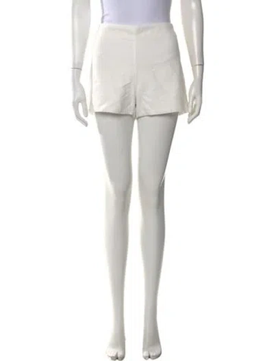 Pre-owned Jbq Mini Shorts In White
