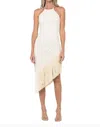 Jbq Natalie Dress In Natural In White