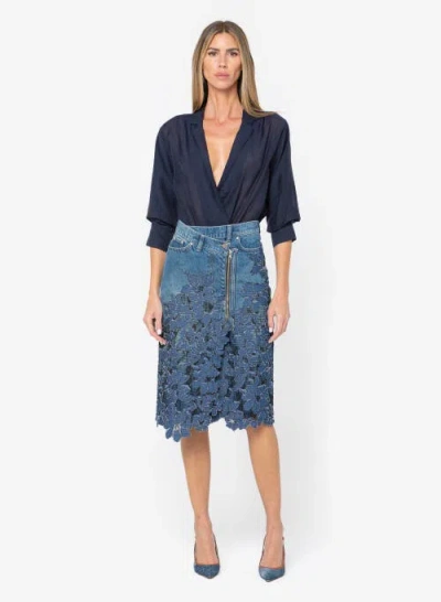 Jbq Noemie Skirt In Blue