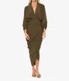 Jbq Noor Maxi Skirt In Moss In Green