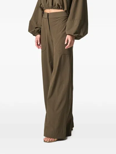 Jbq Oslo 2.0 Palazzo Pants In Green