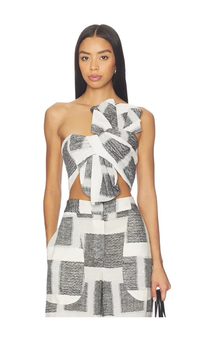 Jbq Oyster Top In Gray