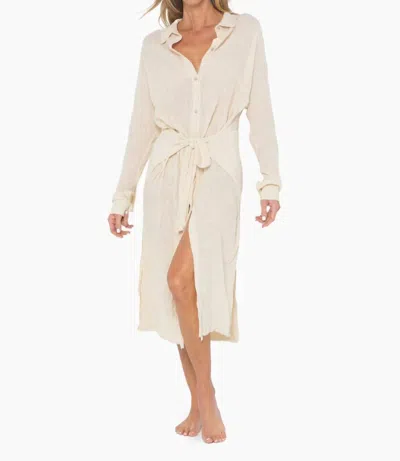 Jbq Pamela Dress In Vanilla In White