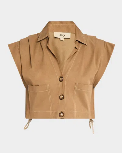 Jbq Preen Top In Caramel
