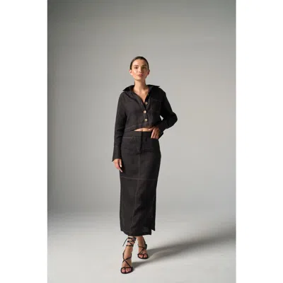 Jbq Reese Skirt In Black