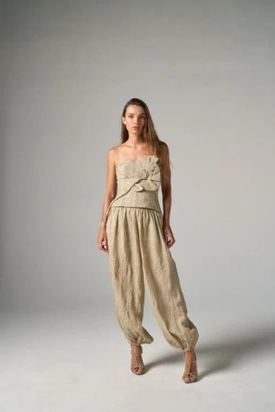 Jbq Roman Pant In Multi