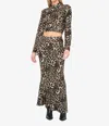 Jbq Sevy Maxi Skirt In Multi In Animal Print