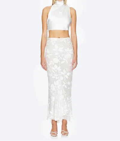 Jbq Sevy Skirt In Off White