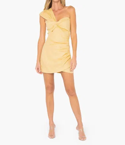 Jbq Solange Romper In Brulee In Yellow