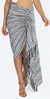 Jbq Tulum Luxe Skirt In Blue-multi In Multi