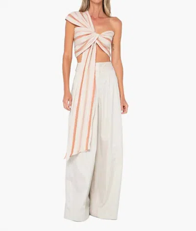 Jbq Vienna Top In Maroon In Multi