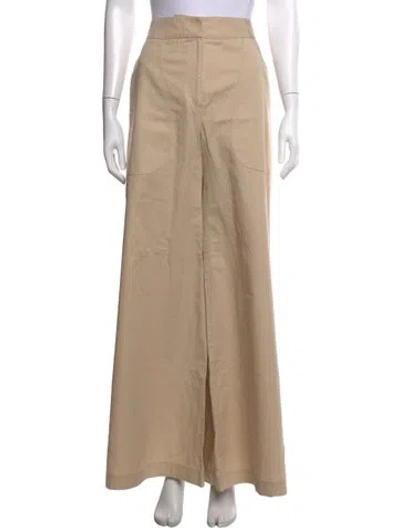 Pre-owned Jbq Wide Leg Pants In Neutrals