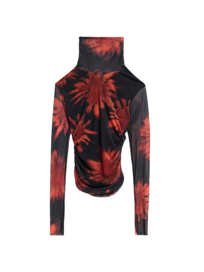 Jbq Women's Tyla Printed Turtleneck Top In Multi