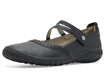 Jbu Adeline Women's Flat Shoes Black: 9.5 W, Synthetic