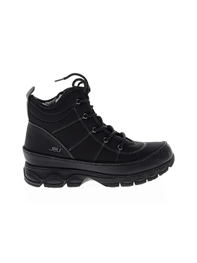 Pre-owned Jbu Ankle Boots In Black