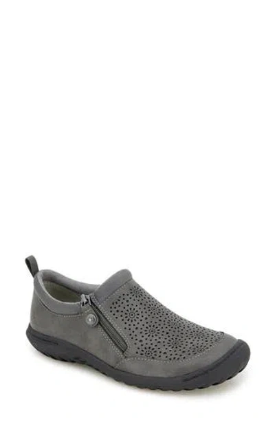 Jbu Avery Laser-cut Sneaker In Gray