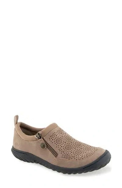 Jbu Avery Laser-cut Sneaker In Taupe