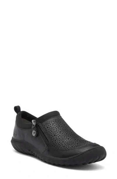 Jbu Avery Zip Sneaker In Black