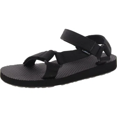Jbu By Jambu Aruba Womens Adjustable Slip On Slingback Sandals In Black