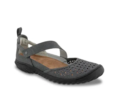 Jbu By Jambu Bianca Mary Jane Flat In Gray